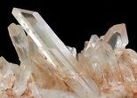 Tangerine Quartz Crystal Cluster - Madagascar #48552-2